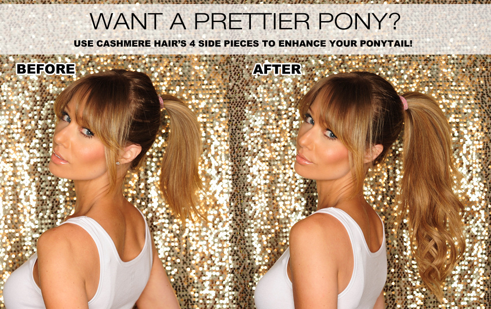 Want A Prettier Ponytail?
