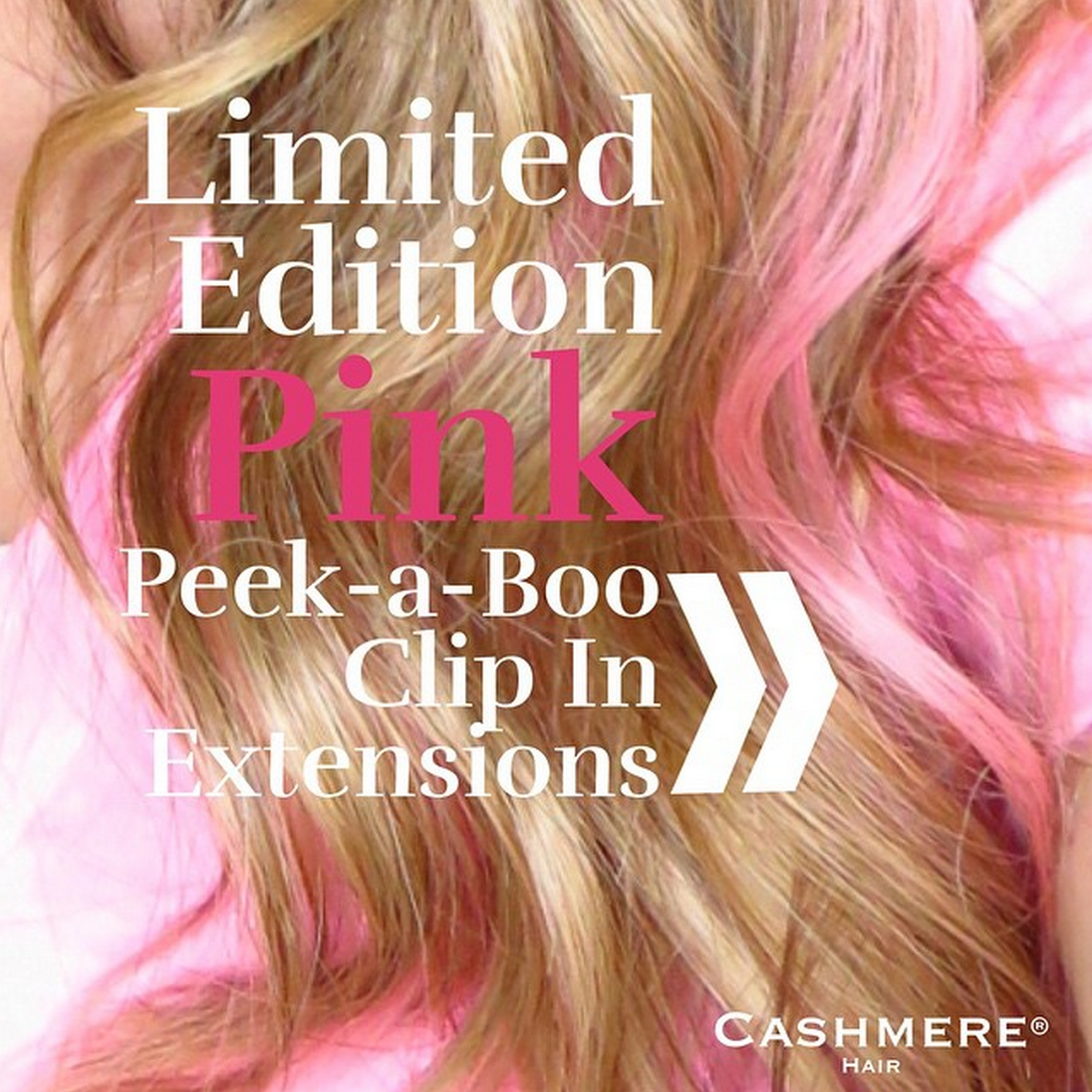 Limited Edition Pink Clip In Extensions