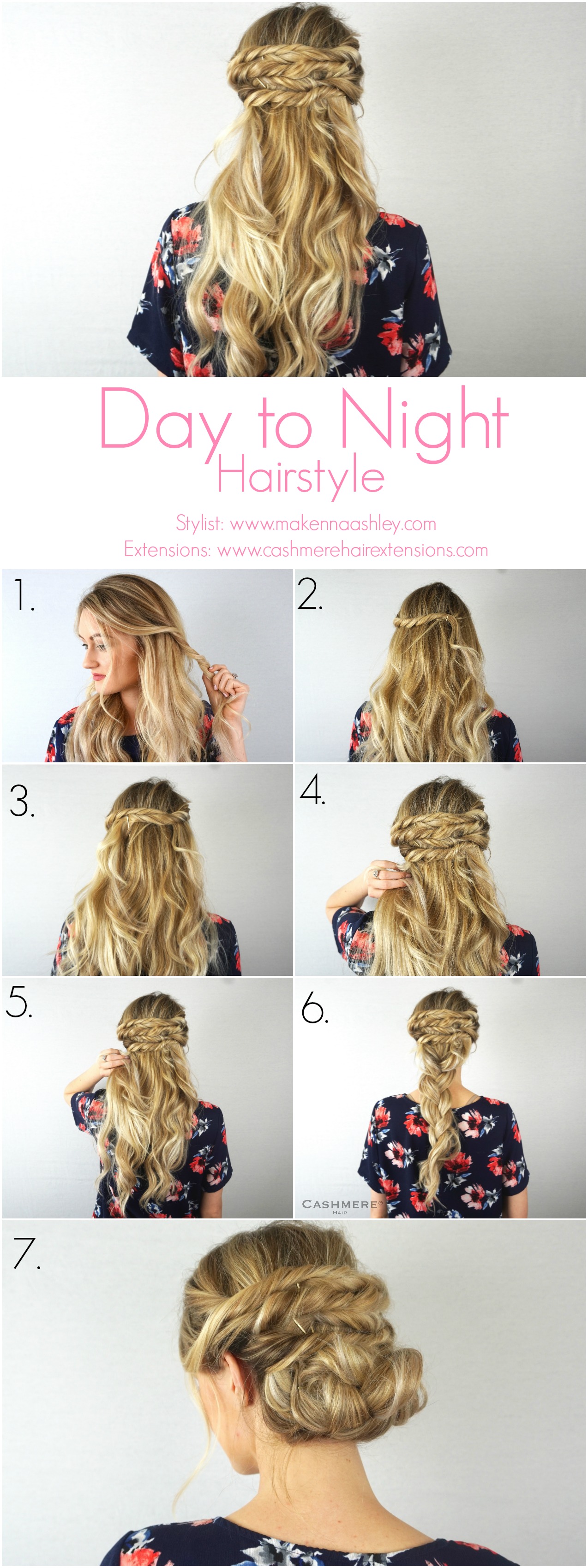 Day to Night Hairstyle - CASHMERE HAIR