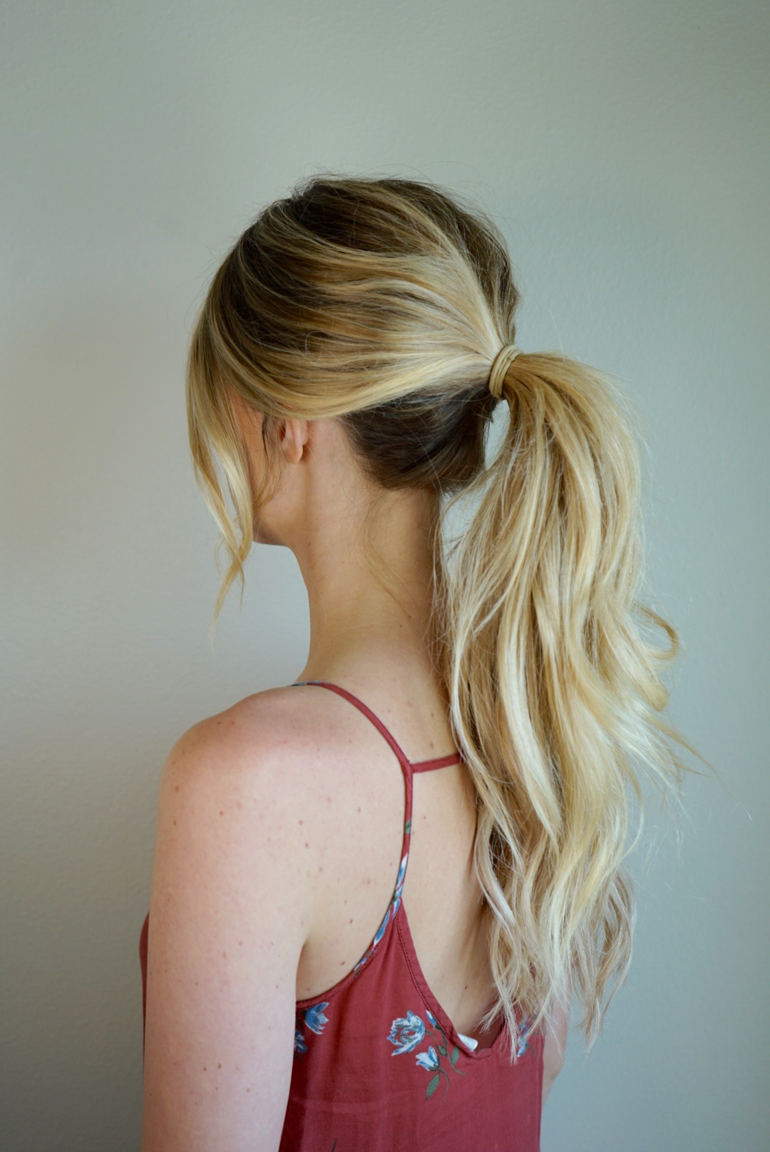 How To Clip In Extensions For A Ponytail